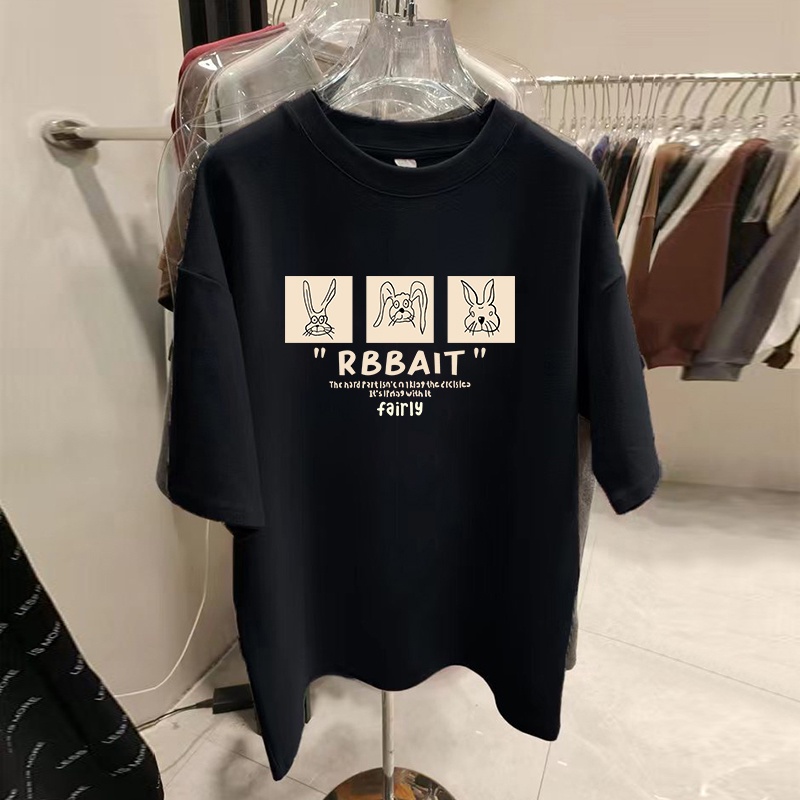 NRVP Áo Thun 100% Cotton Tay NgắN Plus Size Cho Nam Và Nữ