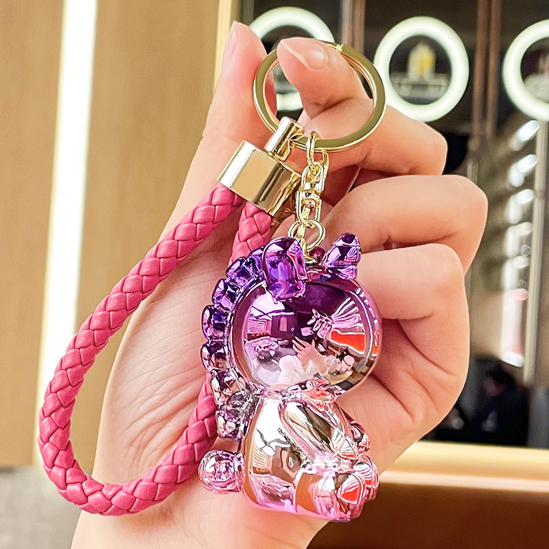 Móc Khoá móc khoá cute móc khoá móc khoá xe móc khoá balo móc khoá túi Sáng tạo nhựa mạ hai màu Unicorn Key Carabiner Phụ nữ ô tô Key Carabiner Trang trí Mặt dây chuyền Túi dễ thương