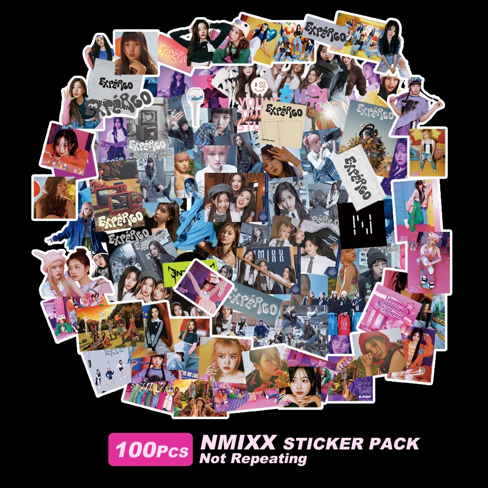 NMIXX Album Stickers Phone Laptop Luggage Sticker