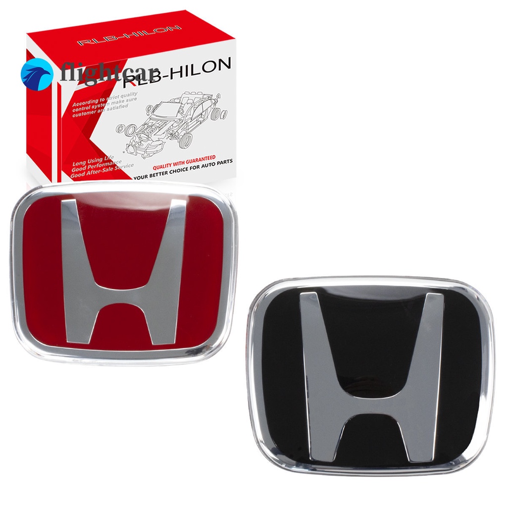 Bộ 2 Logo Trang Trí Xe Hơi Honda Civic FC1 2016 2017 2018 2019 2020 2021 JDM Chất Lượng Cao