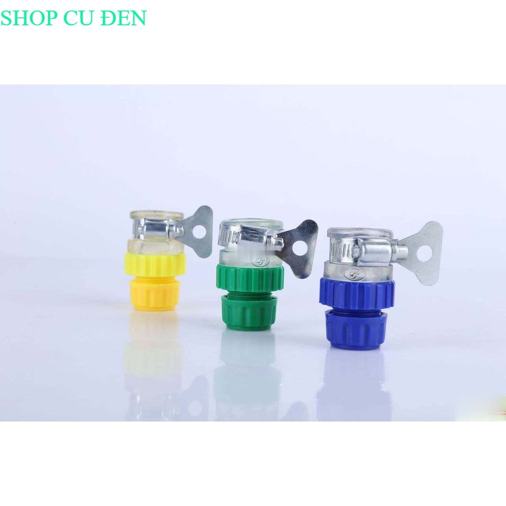 Nối nhanh ống mềm 14mm với vòi nước để tưới cây,rửa xe - Cut nối nhanh ống nước mềm 14-16mm CHẤT LƯỢNG shop cu đen