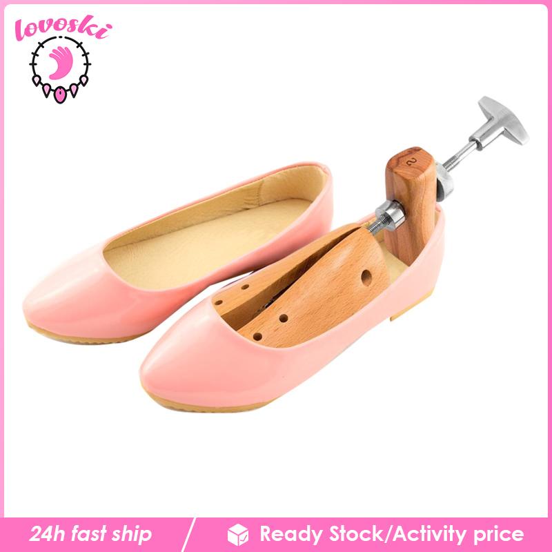 [Lovoski] Dụng Cụ Làm Giãn Giày Bốt Đế Bằng Bằng Gỗ Chuyên Nghiệp Bền Bỉ