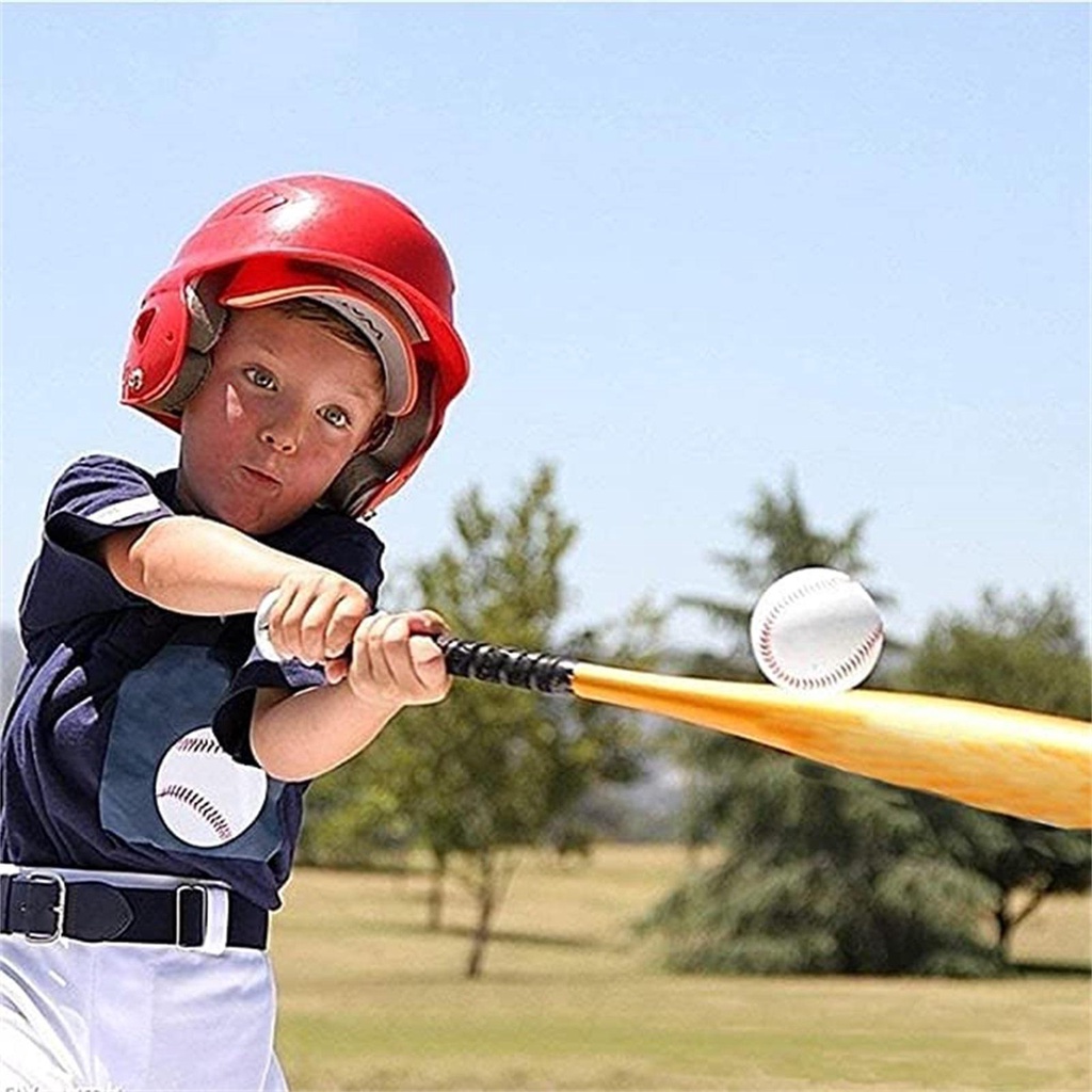 Quả Bóng Chày Bằng Da PVC Lõi Nút Bần 9 Inch Cho Người Mới Bắt Đầu