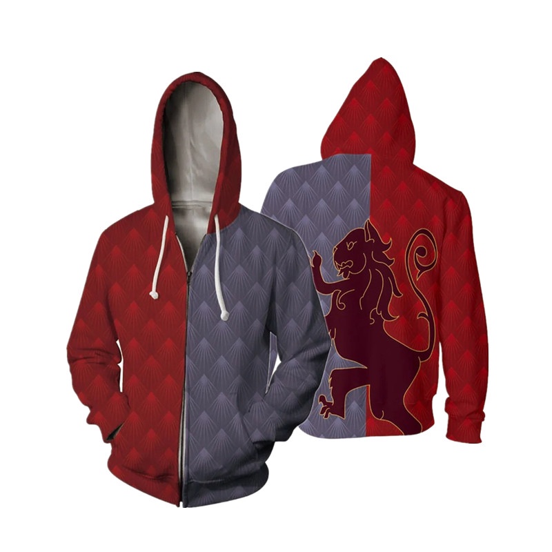 Áo Khoác Hoodie Thể Thao In Hình Game Hogwarts Legacy Phối Khóa Kéo Thời Trang Thường Ngày Cho Nam Và Nữ