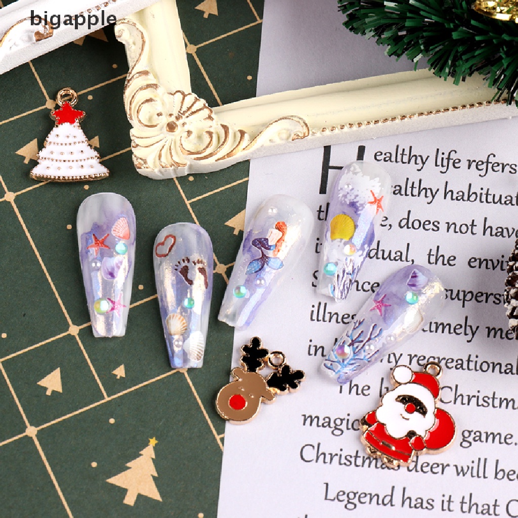 Miếng Dán Móng Họa Tiết Giáng Sinh 3D Độc Đáo