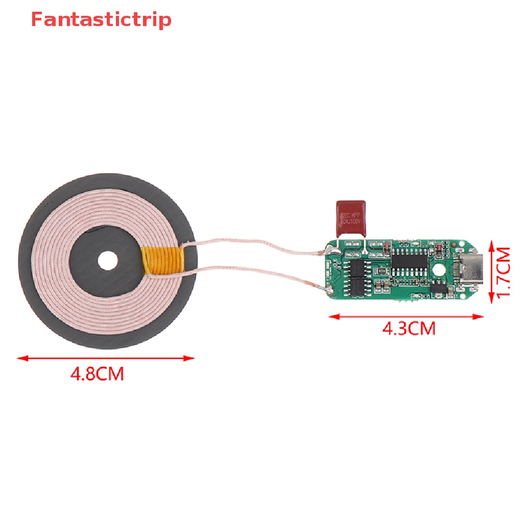 Mô Đun Sạc Không Dây Micro Type-C 10 / 15W Chuyên Dụng Chất Lượng Cao