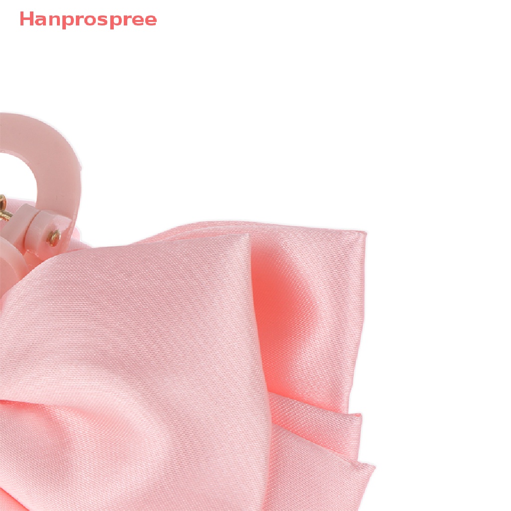 Kẹp Tóc Nơ Lớn Bằng Kim Loại Hai Mặt Thời Trang Hàn Quốc Hanprospree >