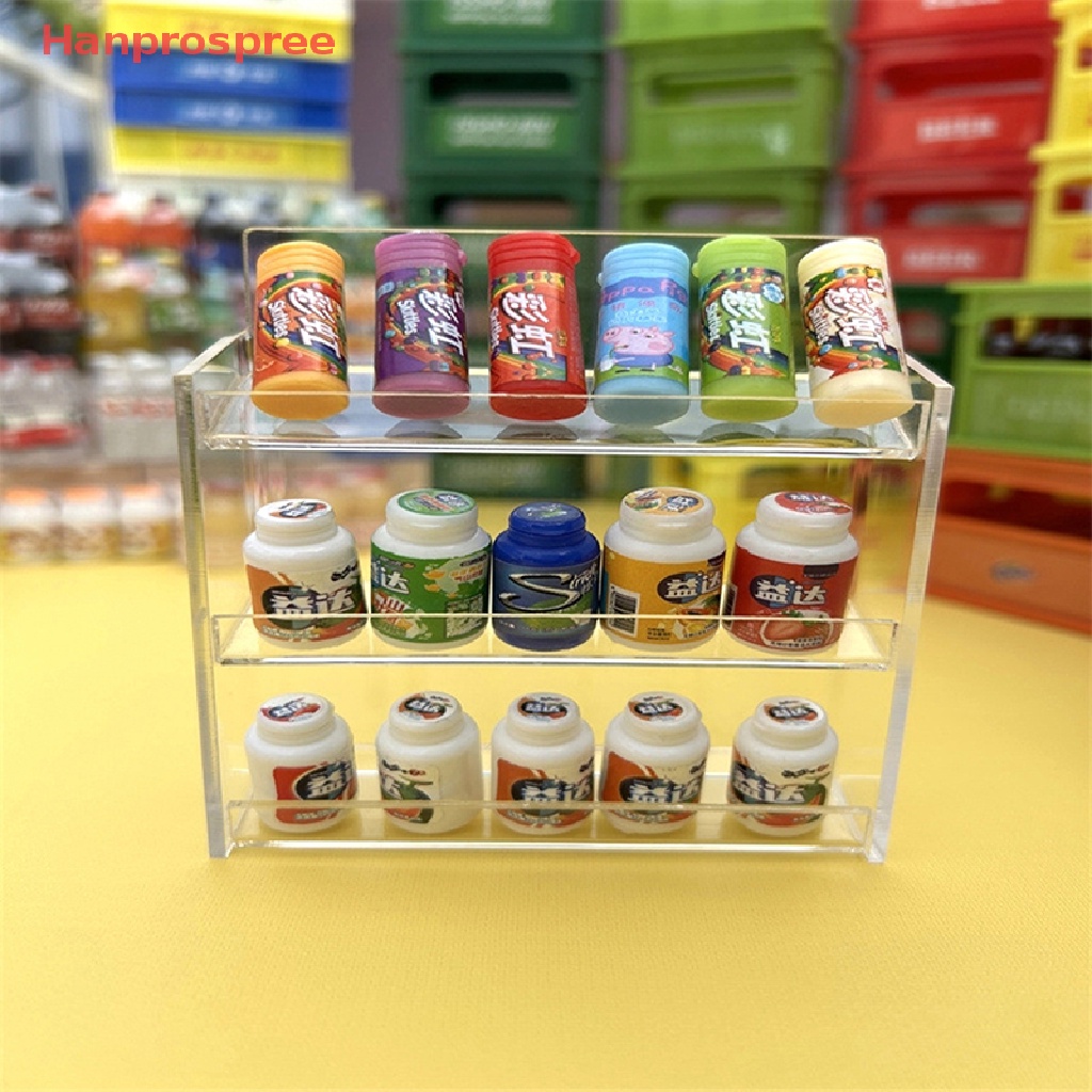 Kệ Đựng Đồ Nhiều Tầng Trang Trí Nhà Búp Bê 1: 12