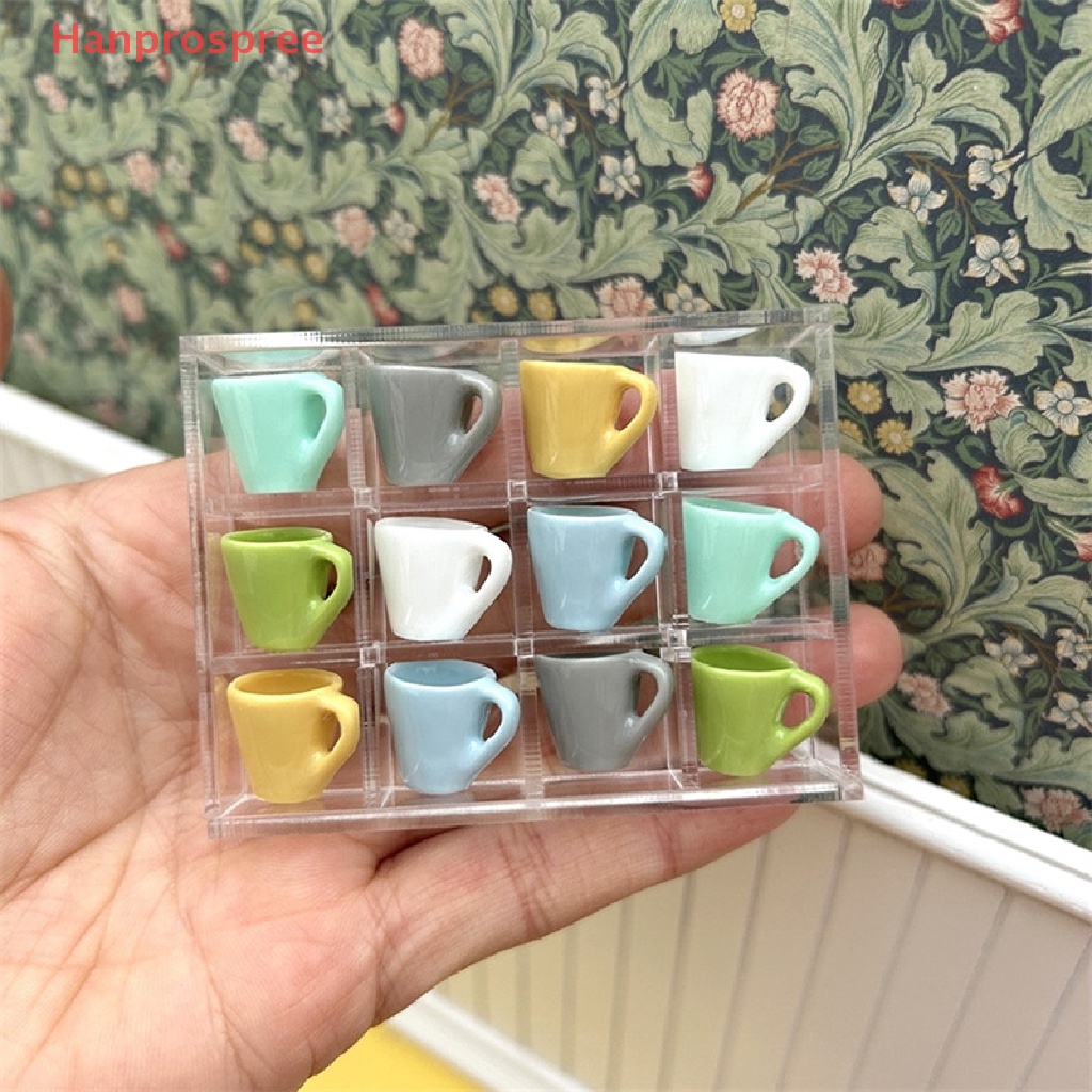 Giá Đỡ Trưng Bày Cốc Nước 12 Ngăn 1: 12 Trang Trí Nhà Búp Bê