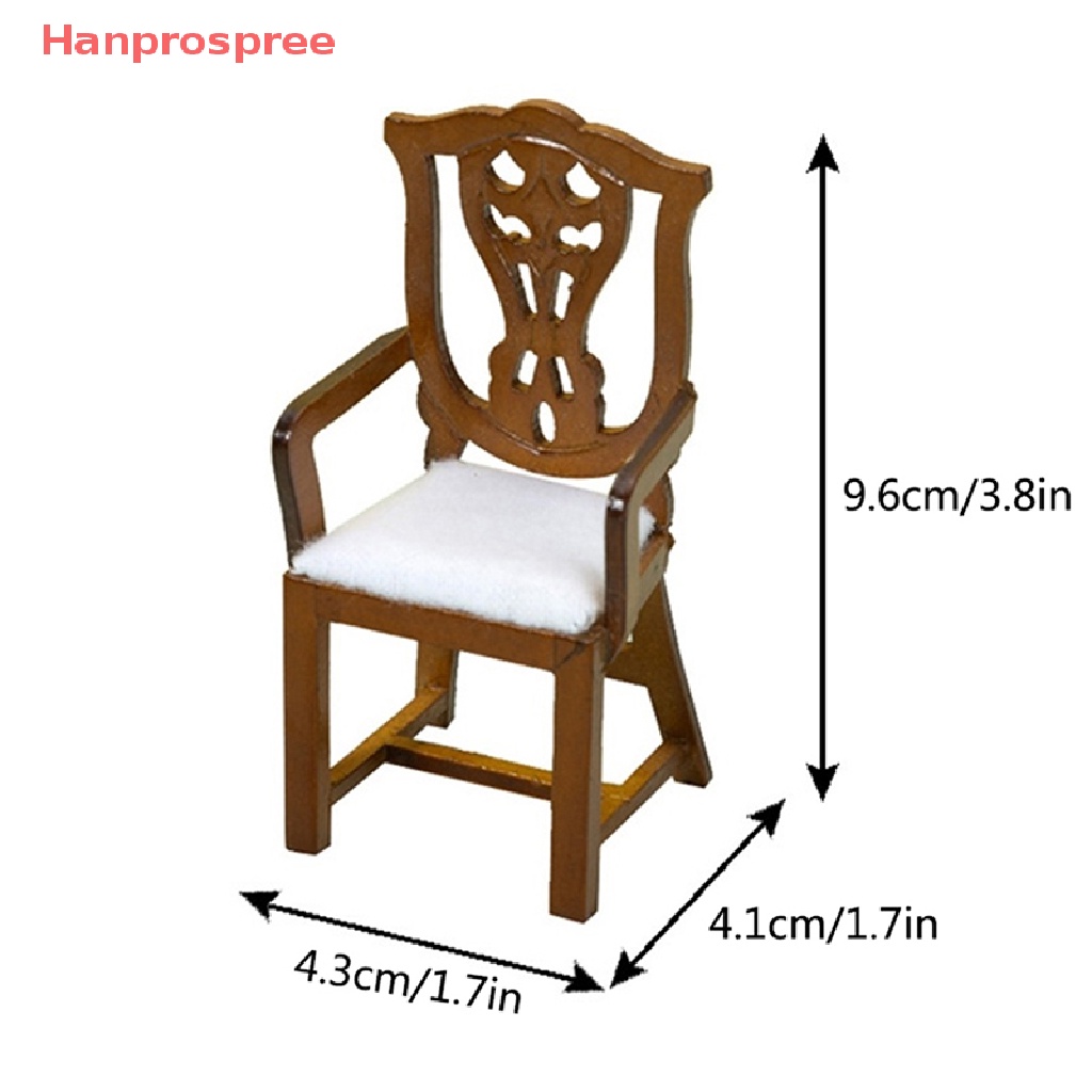 Mô Hình Ghế Ngồi Phong Cách Châu Âu Cổ Điển 1: 12 Trang Trí Nhà Búp Bê