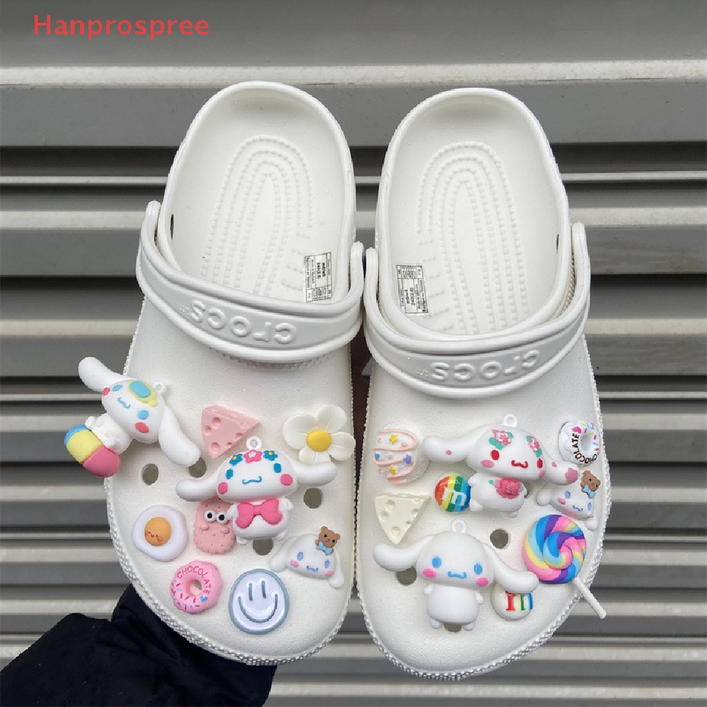 Hanprospree &gt; Phụ Kiện Khóa Giày Bằng PVC Thiết Kế Hoạt Hình Vui Nhộn Trang Trí Giày Croc Ch Kid well