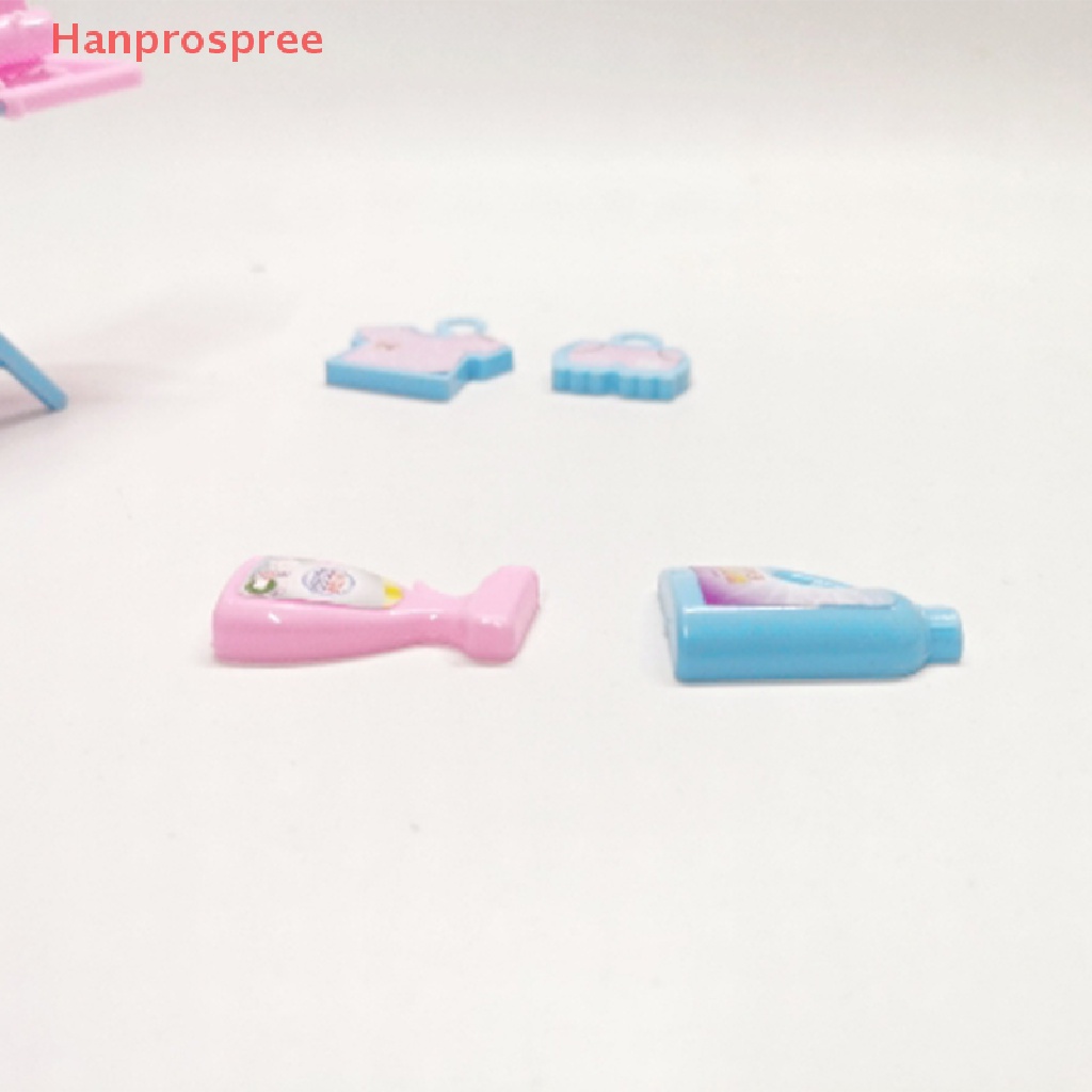 1 Bộ Bàn Ủi Quần Áo Mini Bằng Nhựa Tỉ Lệ 1: 12 Trang Trí Nhà Búp Bê