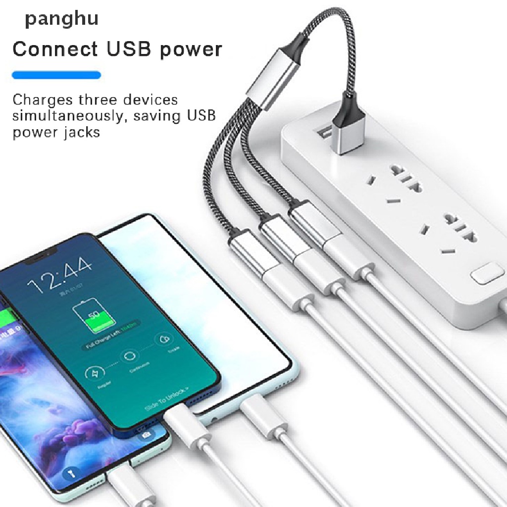 Hub Chia 4 Cổng USB Type C OTG Chất Lượng Cao