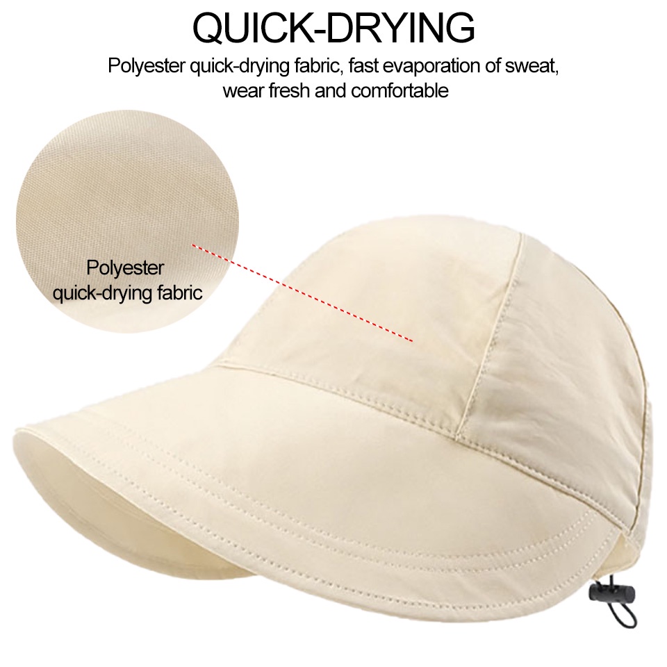 Mũ Tai Bèo Chống Nắng Tia UV Phong Cách Thể Thao Thời Trang Mùa Hè Cho Nam Và Nữ