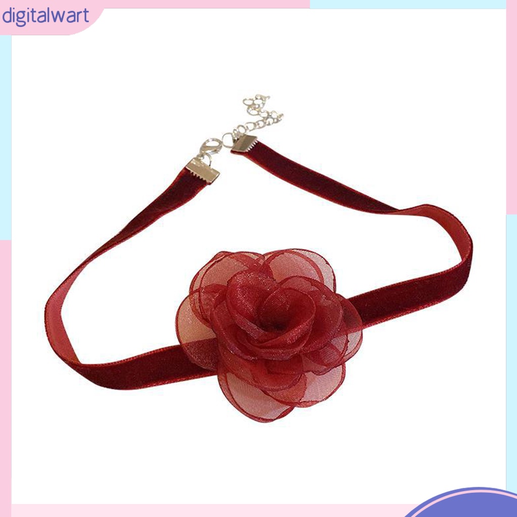 [DIL] Vòng Cổ Choker Ruy Băng Dài Siêu Dài Màu Trơn Phối Khóa Tôm Hùm Có Thể Điều Chỉnh Cho Nữ