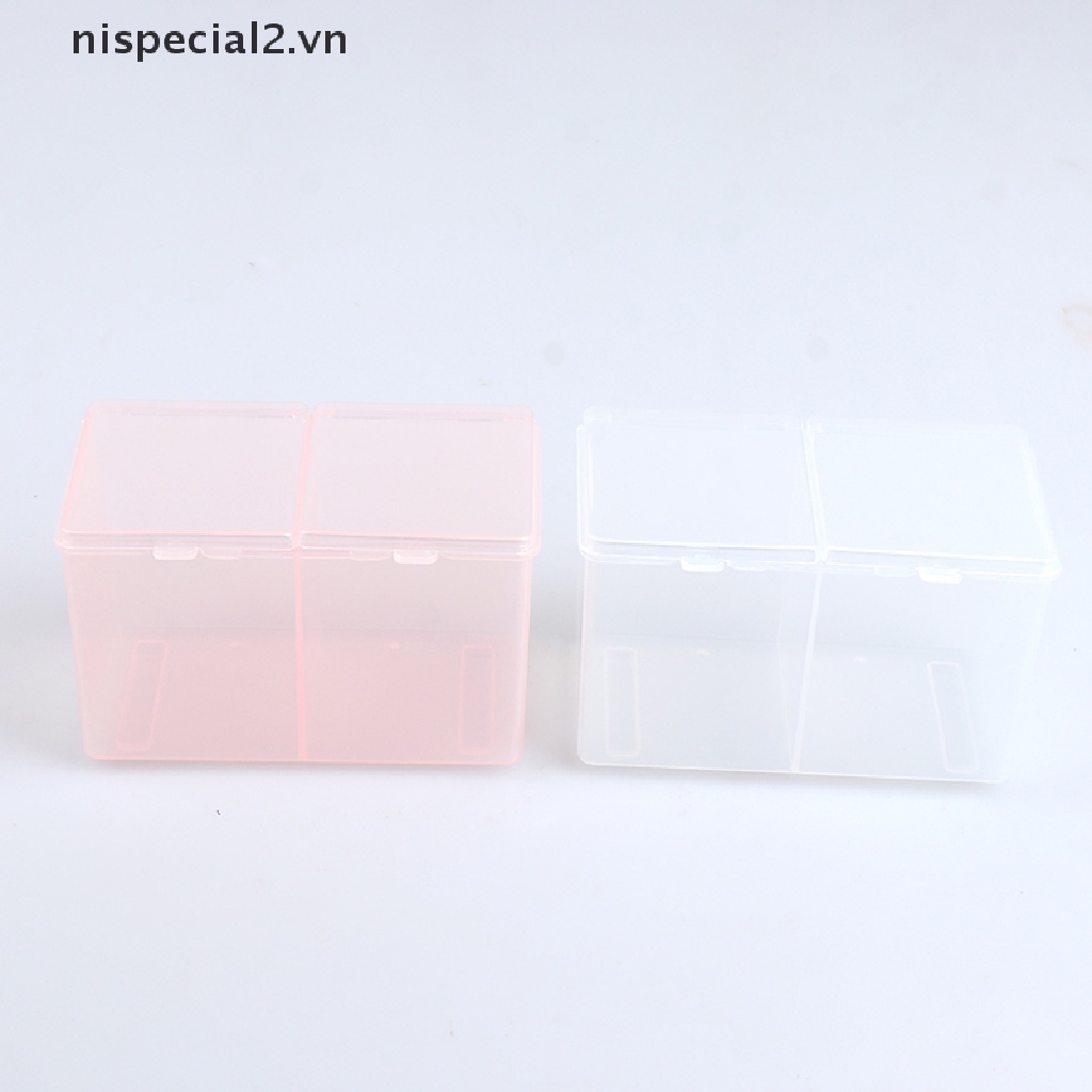 Hộp Đựng Bông Tăm Đôi Nhỏ Gọn Tiện Dụng