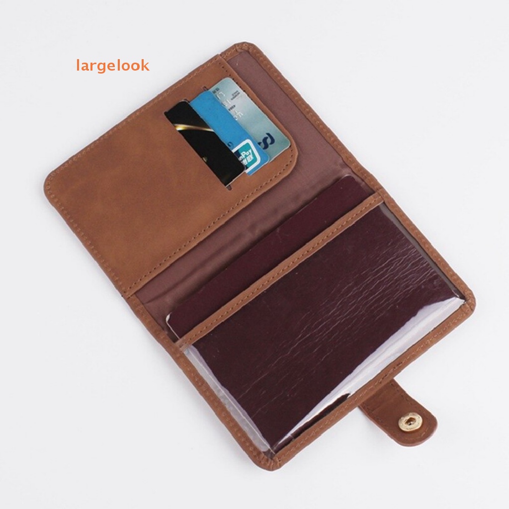 Ví Da Đựng Hộ Chiếu / Thẻ Tín Dụng Du Lịch Chống Thấm Nước