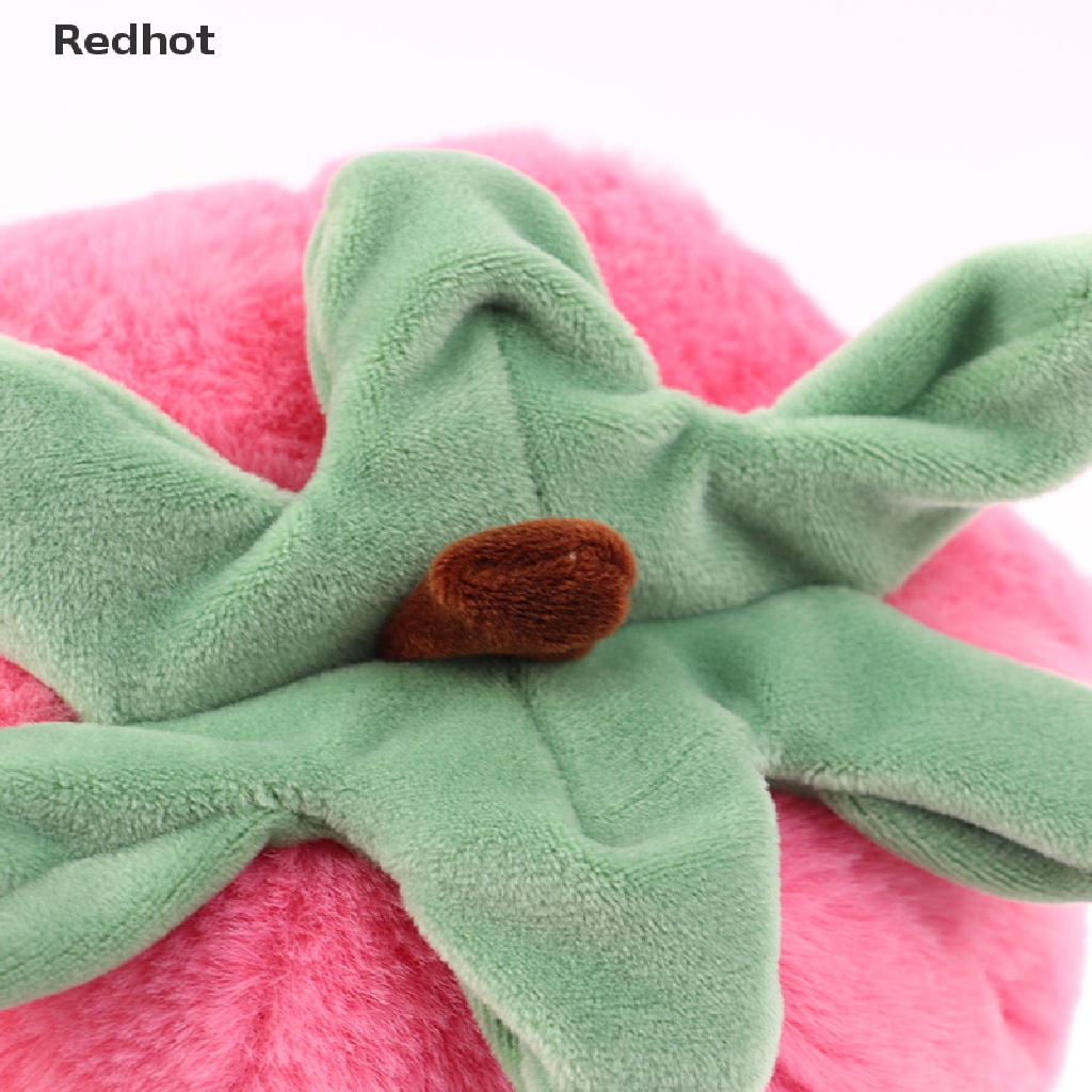 &lt; Redhot &gt; Gối Ôm Hình Trái Dâu Tây Siêu Mềm Nhẹ Sáng Tạo Dễ Thương