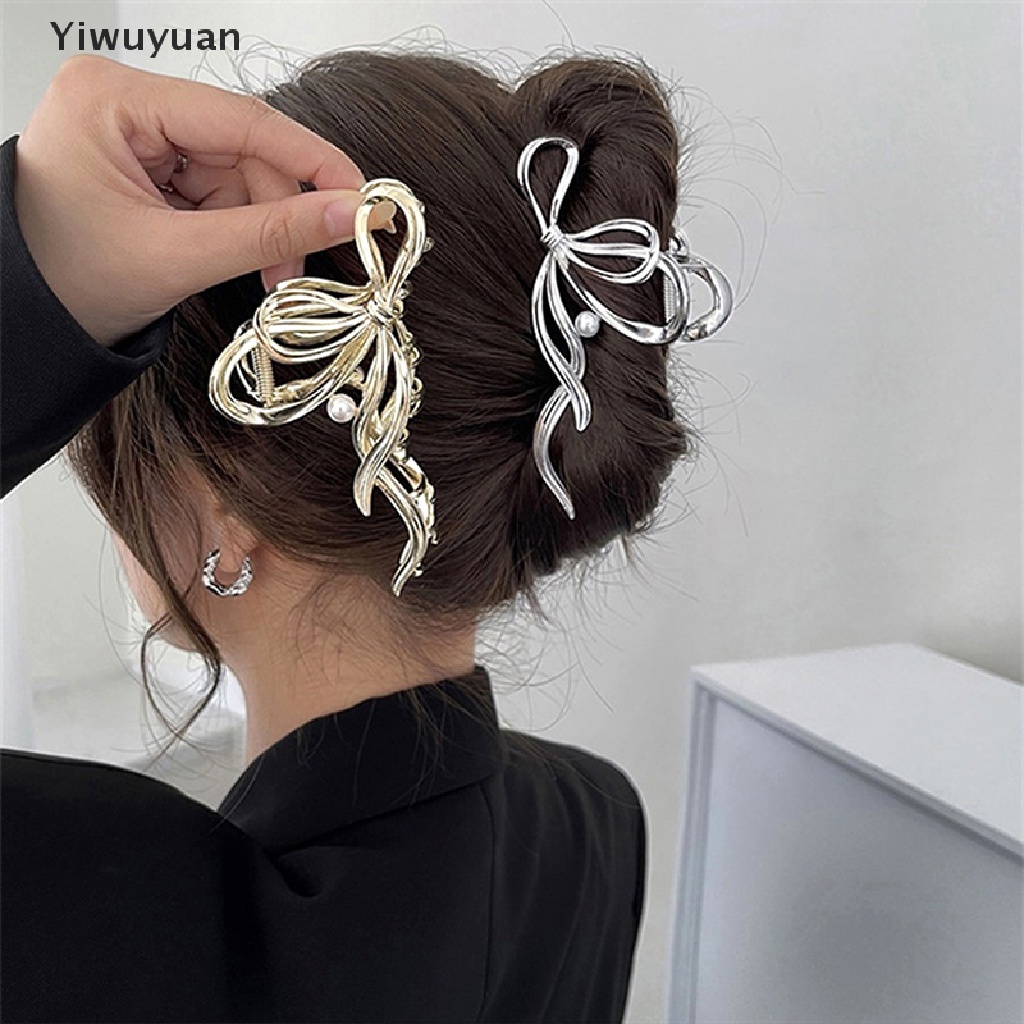 Kẹp Tóc Hình Cá Mập Đính Ngọc Trai Nhân Tạo Thời Trang