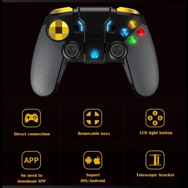 Tay Cầm Chơi Game Điện Thoại Zevaret Ipega 9118 Cho Android Iphone Tv Box