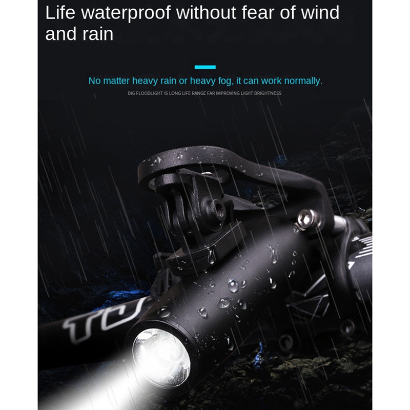 Đèn Pin Otwooc Cảnh Báo An Toàn Cho Xe Đạp