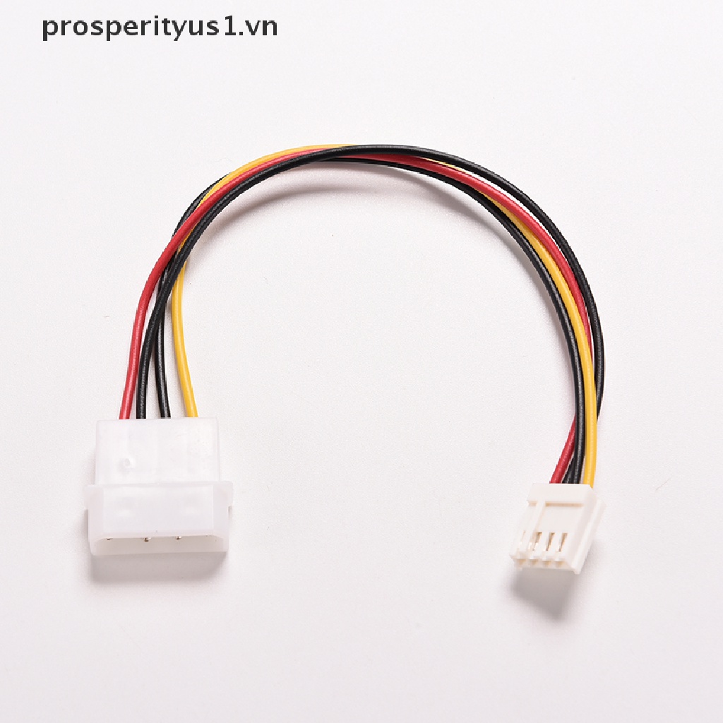 [prosperityus1] 2 Dây Cáp Nguồn 4Pin IDE ATA Cho Ổ Đĩa Mềm Và Máy Tính PC
