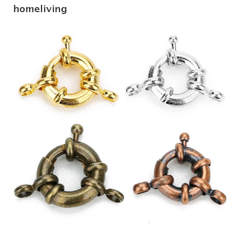 Bộ 10 Móc Khóa Bằng Đồng Dùng Làm Trang Sức DIY