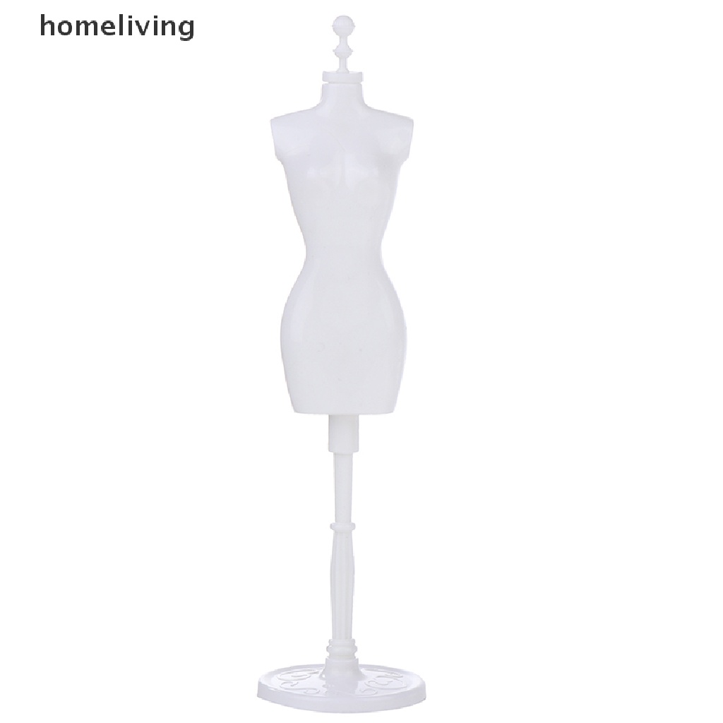 1 Bộ Mô Hình Ma Nơ Canh Kèm Móc Áo Cho Nhà Búp Bê Tỉ Lệ 1: 6