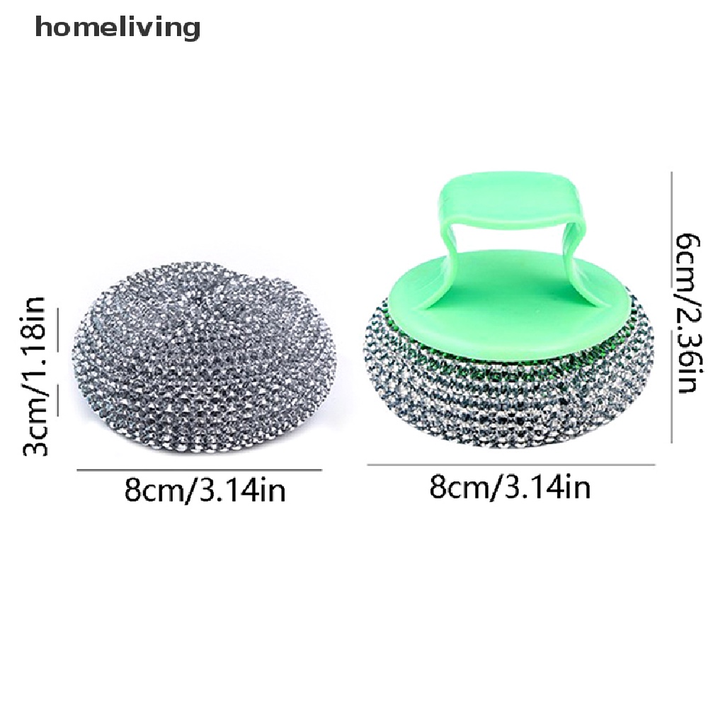 Bàn Chải Chà Nồi Không Cần Tháo Rời Tiện Dụng Cho Nhà Bếp