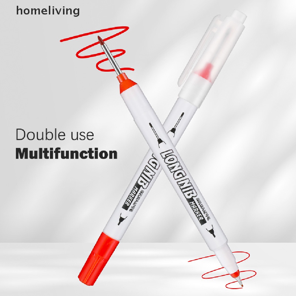 Bút Đánh Dấu Hai Đầu Lỗ Sâu Bằng Kim Loại 20mm Dành Cho Làm Gỗ / Phòng Tắm