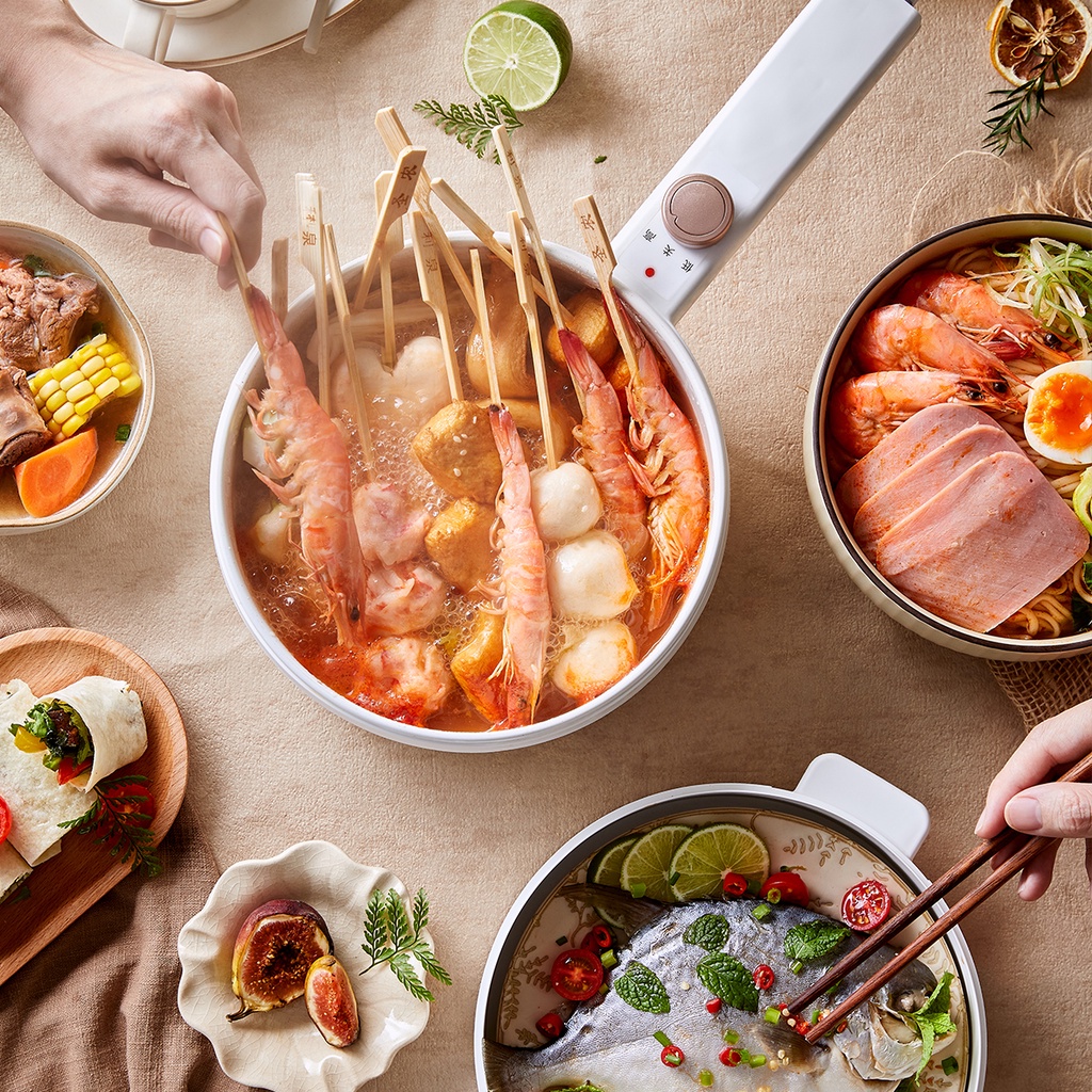 Nồi điện đa năng 1.6L Bear DRG-P16M2  - Chính hãng - Bảo hành 18 tháng