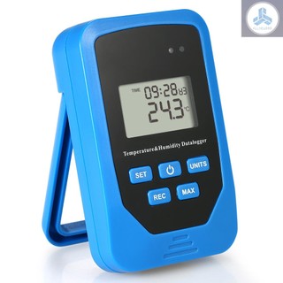 Mini USB Humidity Temperature Data Logger RH TEMP Datalogger Recorder Humiture Recording Meter with Heat Index and Dew Point Test 80,000 Record Capacity