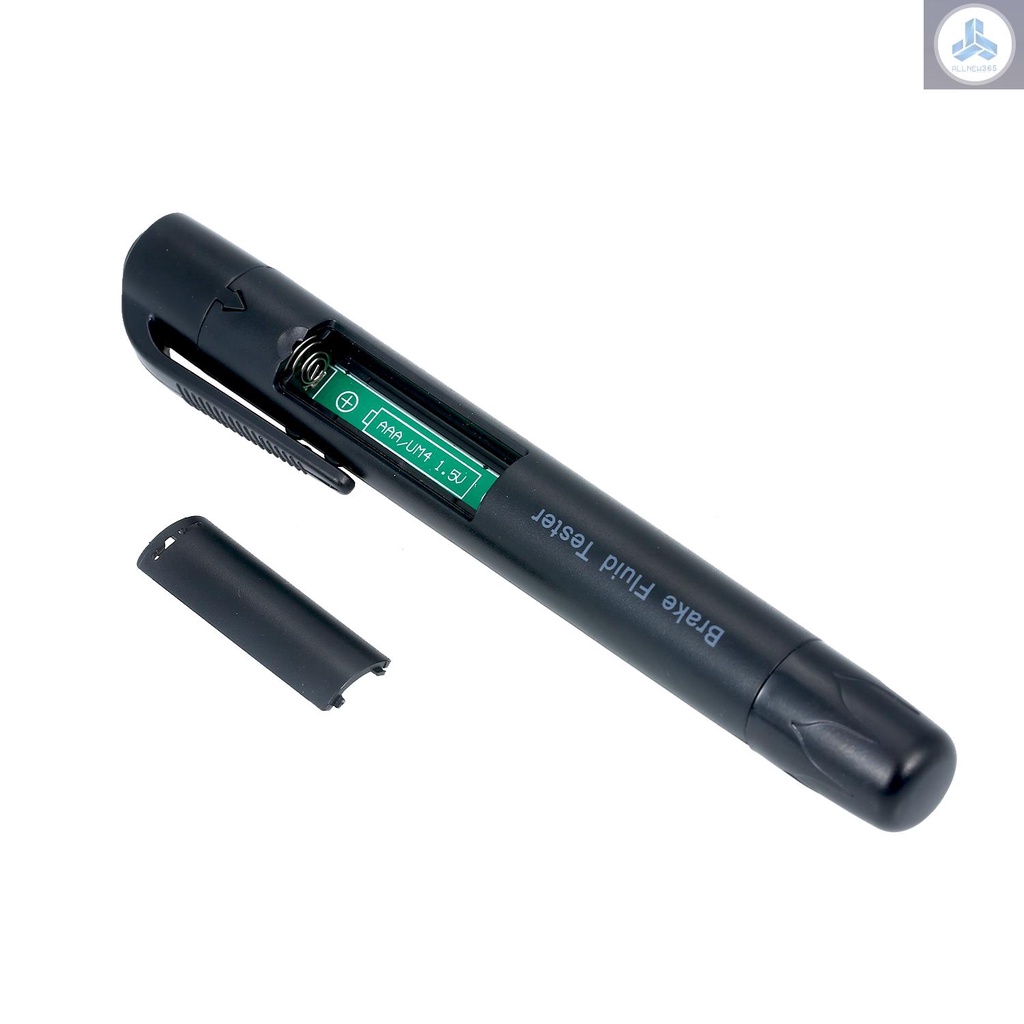 Brake Fluid Liquid Tester Pen Auto Brake Oil Moisture Analyzer with 5 LED Indicators for DOT3 DOT4 DOT5