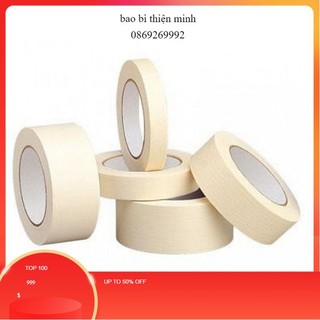 BĂNG DÍNH GIẤY chặn sơn ghi chú khổ 5cm và 2cm với 1cm