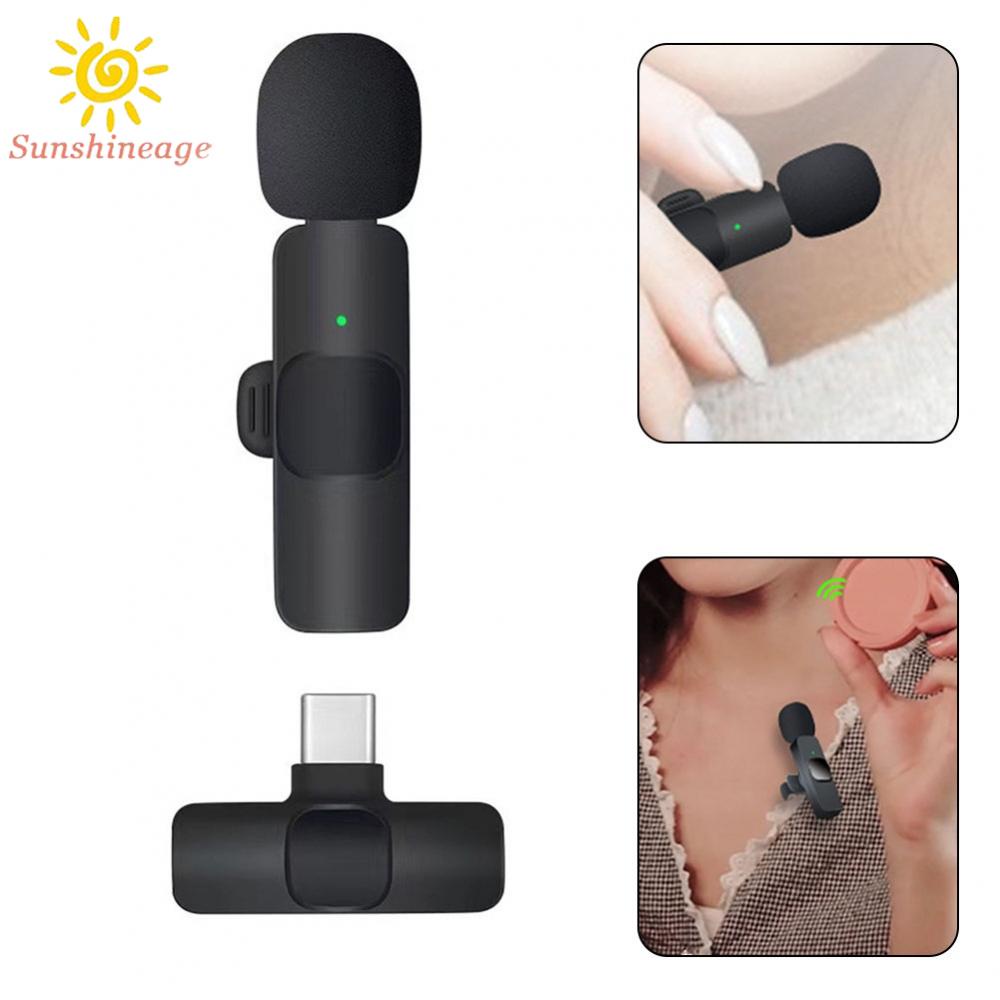 Micro Không Dây Chất Lượng Cao Kèm Sạc Tiện Dụng Cho Vlog Live Stream