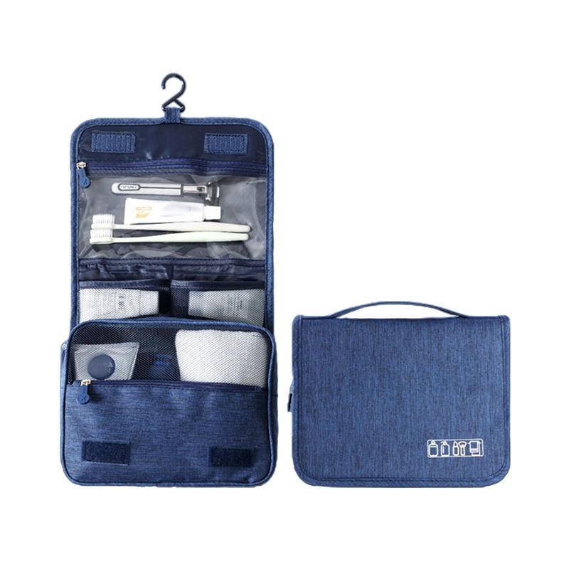 Túi Đựng Mỹ Phẩm Chia Ngăn Khô / Ướt Tiện Dụng Mang Đi Du Lịch Cho Nam