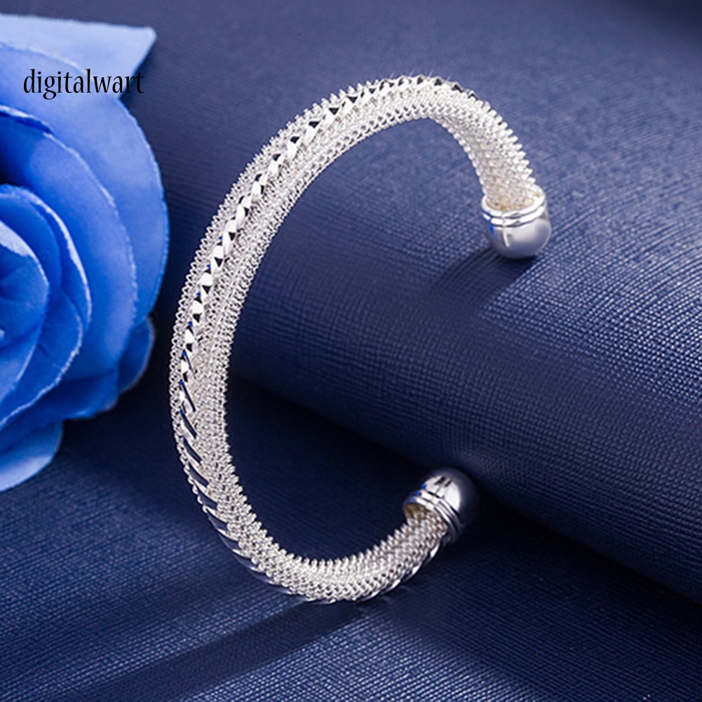 Kỹ Thuật Số| Vòng Đeo Tay Dạng Ống Xoắn Thanh Lịch Dành Cho Nữ