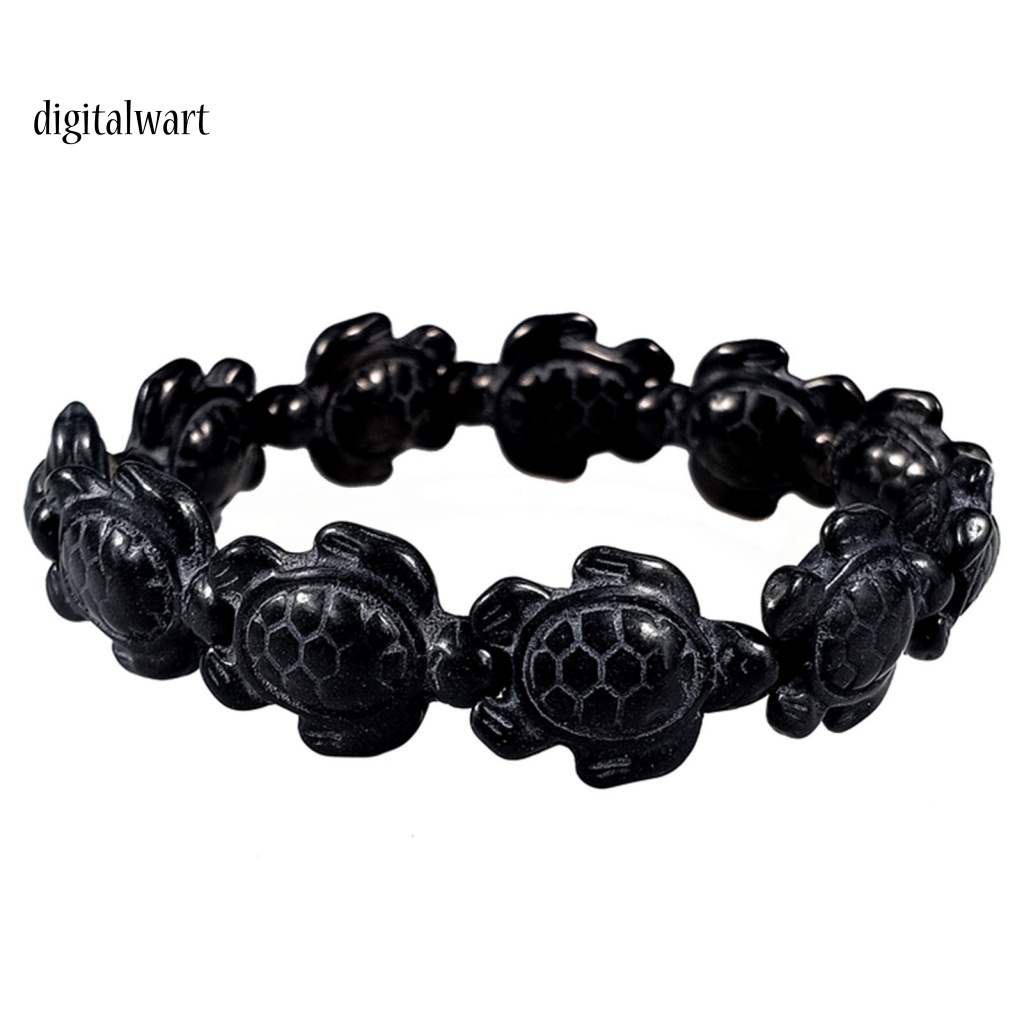 Kỹ Thuật Số| Vòng Tay Unisex Đính Đá Ngọc Lam Giả Hình Động Vật Biển Hawaiian Thân Thiện Với Môi Trường