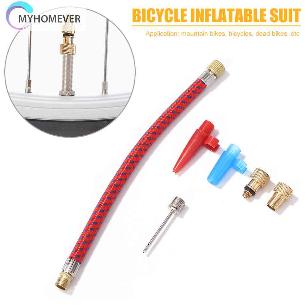 Set 6 Đầu Nối Van Bơm Hơi Xe Đạp