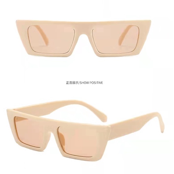 Kính Mát Mắt Mèo Tròng Vuông Nhỏ Chống Tia UV400 Phong Cách Cổ Điển Sang Trọng Thời Trang Mùa Hè Cho Nam Và Nữ