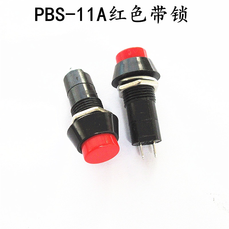 Công Tắc Nhấn Tự Khóa PBS-11A PBS-11B 12MM