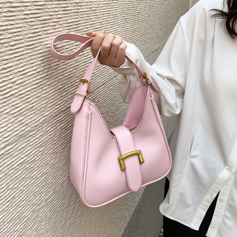 Túi Đeo Vai Bằng Da Cao Cấp Phong Cách Pháp Thời Trang Cho Nữ