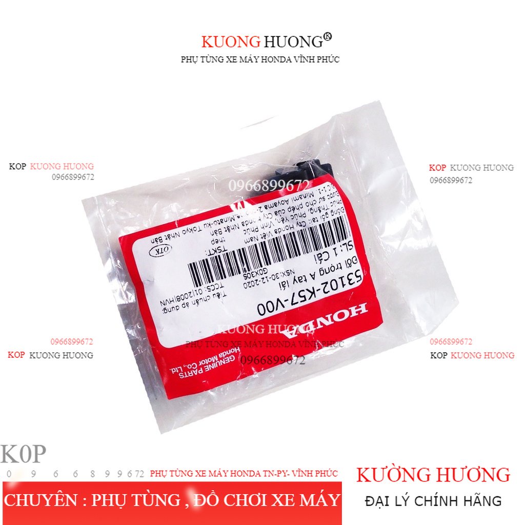 Gù đối trọng tay lái A Xe Máy BLADE 110 / WAVE ALPHA 110  Chính Hãng HonDa