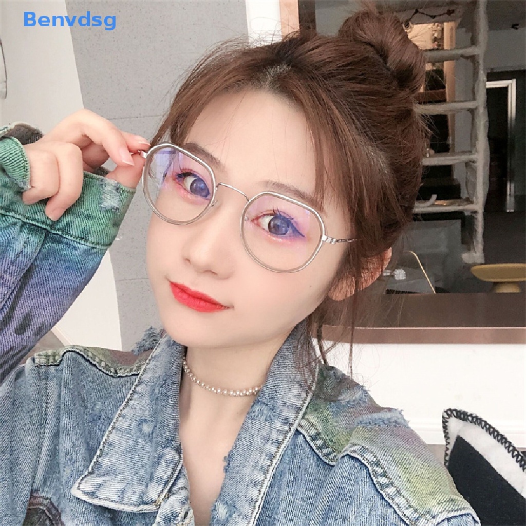 Benvdsg > Kính Mát Thời Trang Chống Ánh Sáng Xanh Trong Suốt Phong Cách RETRO