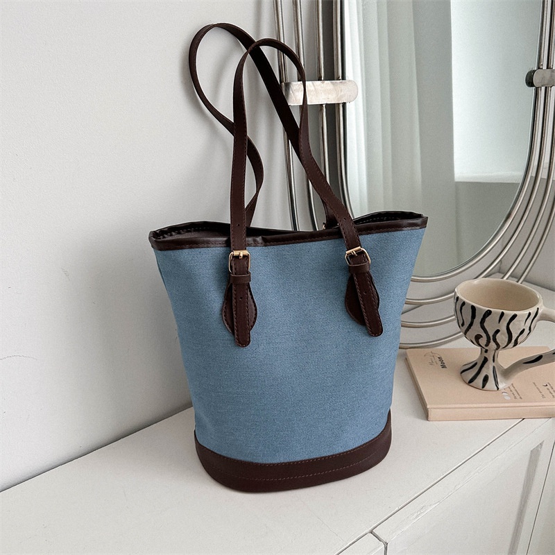 Túi Xách Denim Cỡ Lớn Thời Trang 2023 Dành Cho Nữ