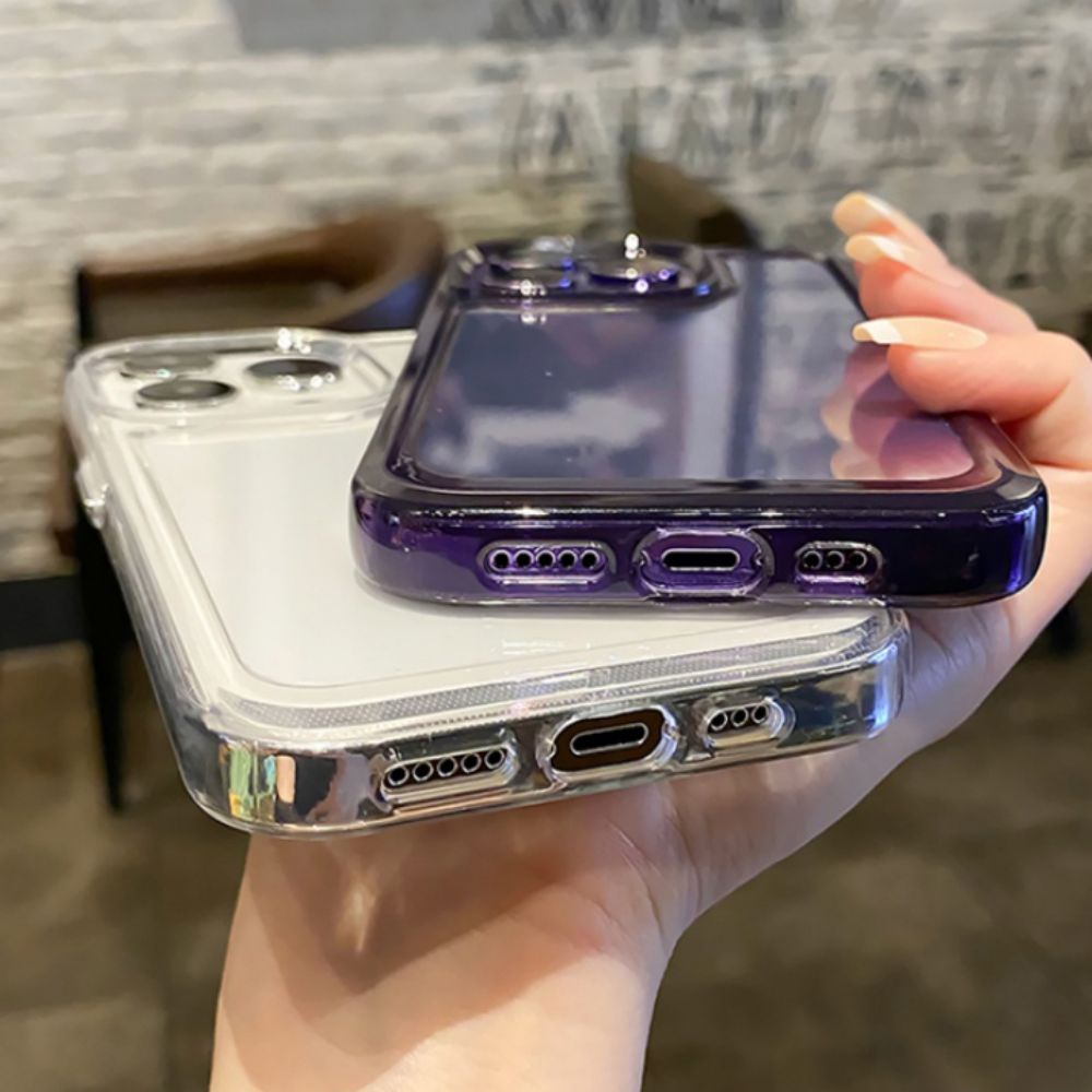 Ốp Điện Thoại TPU Mềm Chống Sốc Bảo Vệ Toàn Diện Cho IPhone 14 13 12 11 Pro Max X Xs XR 8 7 Plus