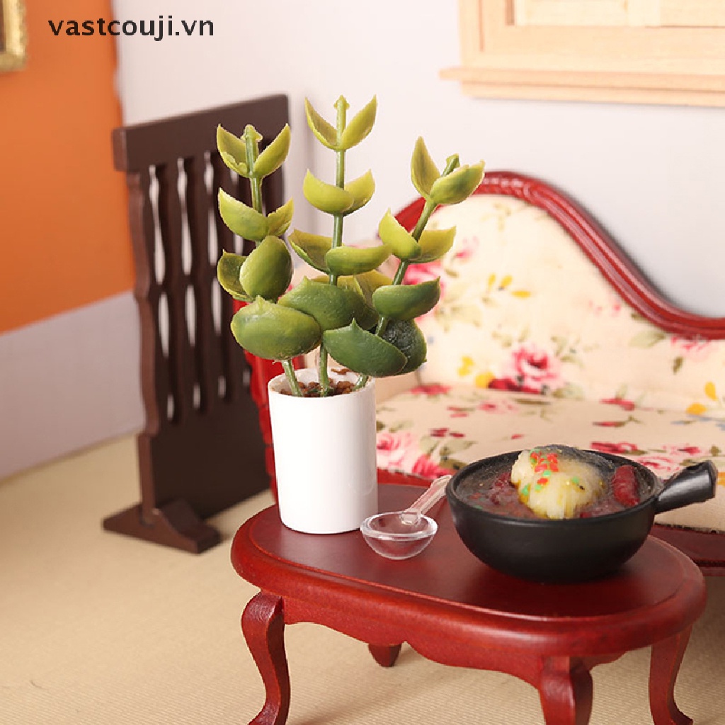 Mô Hình Chậu Hoa Trang Trí Nhà Búp Bê Tỉ Lệ 1: 12