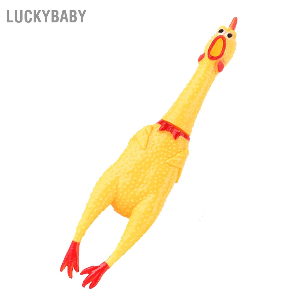 LUCKYBABY La Hét Gà Đồ Chơi Cho Chó Màu Vàng Giảm Stress Ngộ Nghĩnh An Toàn Squaking Người Lớn Trẻ Em
