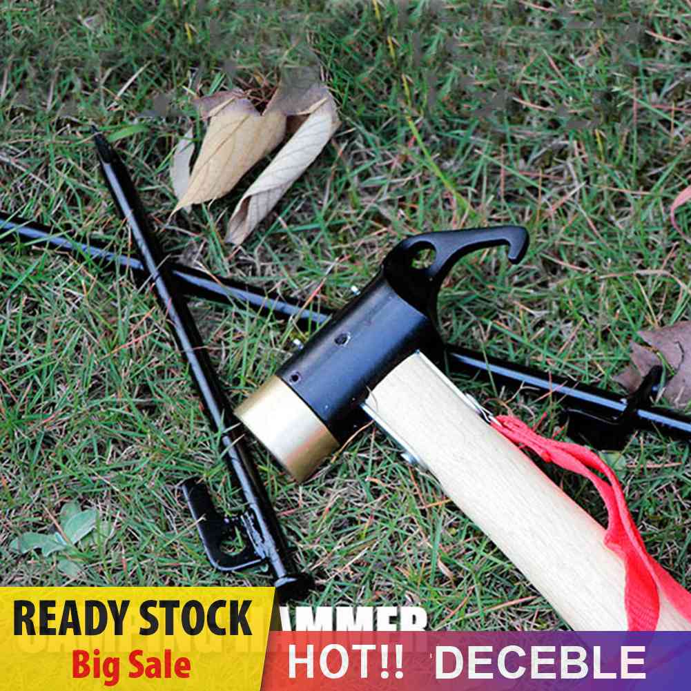 Búa Kim Loại Tay Cầm Bằng Đồng Chuyên Dụng Cho Cắm Trại