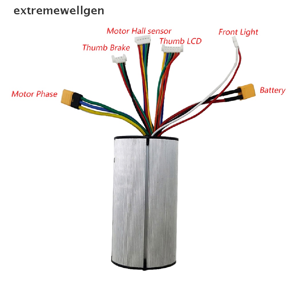 Bộ Điều Khiển Màn Hình 5.5 Inch 24V 36V Gấp Gọn Chuyên Dụng Cho Xe Scooter